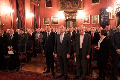 Uroczystość wręczenia Krzyży Wolności i Solidarności – Kraków, 8 listopada 2016