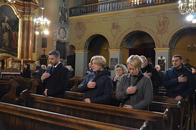 Msza święta za duszę śp. Janusza Kurtyki. Fot. Janusz Ślęzak (IPN)