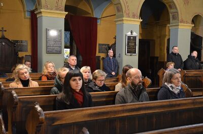 Msza święta za duszę śp. Janusza Kurtyki. Fot. Janusz Ślęzak (IPN)