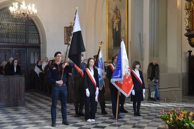 W Krakowie poświęcono tablicę kapelanów katyńskich. Fot. Janusz Ślęzak (IPN)
