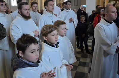 W Krakowie poświęcono tablicę kapelanów katyńskich. Fot. Janusz Ślęzak (IPN)