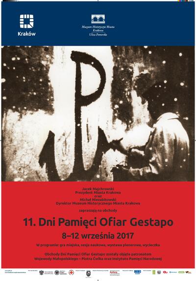 Plakat Dni Pamięci Gestapo