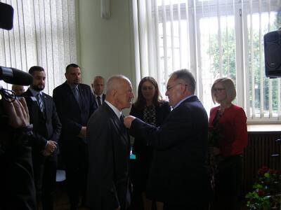 Uroczystość wręczenia Krzyży Wolności i Solidarności  – Kraków, 4 września 2017