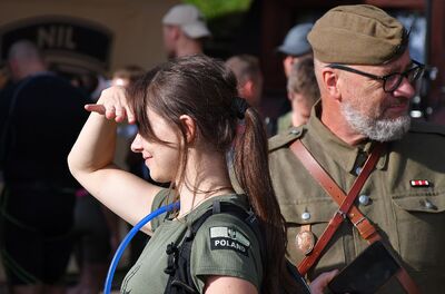 XII nocny marsz śladami gen. Nila. Fot. Filip Musiał (IPN)