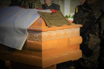 Uroczystości pogrzebowe śp. Ludwika Machalskiego „Mnicha”