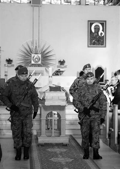 Uroczystości pogrzebowe śp. Ludwika Machalskiego „Mnicha”