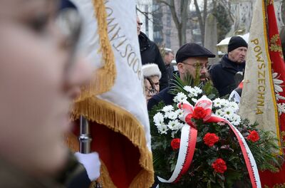 161. rocznica wybuchu powstania styczniowego. Uroczystość na cmentarzu Rakowickim. Fot. Janusz Ślęzak (IPN)