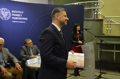 Promocja piątego tomu „Encyklopedii Solidarności” w Krakowie. Fot. Janusz Ślęzak (IPN)