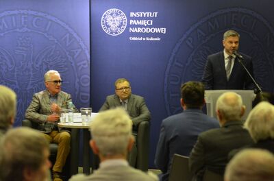 Promocja piątego tomu „Encyklopedii Solidarności” w Krakowie. Fot. Janusz Ślęzak (IPN)