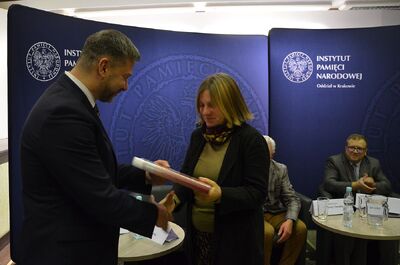 Promocja piątego tomu „Encyklopedii Solidarności” w Krakowie. Fot. Janusz Ślęzak (IPN)