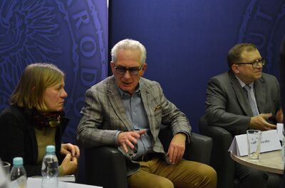 Promocja piątego tomu „Encyklopedii Solidarności” w Krakowie. Fot. Janusz Ślęzak (IPN)