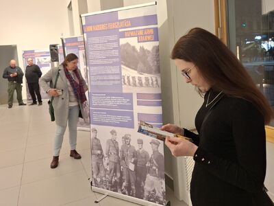 Instytut Polski w Budapeszcie. Wystawa „Armia Krajowa”. Fot. Janusz Ślęzak (IPN)