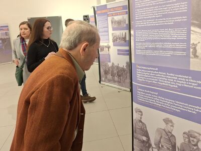 Instytut Polski w Budapeszcie. Wystawa „Armia Krajowa”. Fot. Janusz Ślęzak (IPN)