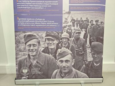 Instytut Polski w Budapeszcie. Wystawa „Armia Krajowa”. Fot. Janusz Ślęzak (IPN)