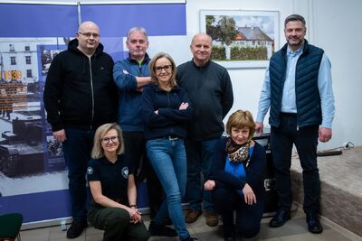 Przystanek Historia Budapeszt. Luty 2024. Fot. Agnieszka Masłowska (IPN)