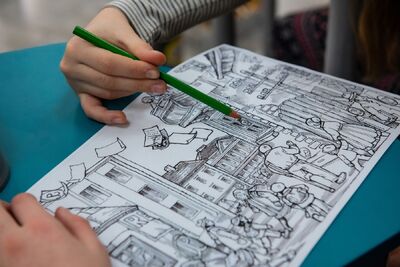 Przystanek Historia Budapeszt. Luty 2024. Fot. Agnieszka Masłowska (IPN)