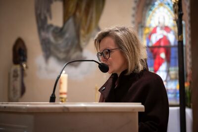 Przystanek Historia Budapeszt. Luty 2024. Fot. Agnieszka Masłowska (IPN)