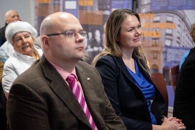 Przystanek Historia Budapeszt. Luty 2024. Fot. Agnieszka Masłowska (IPN)