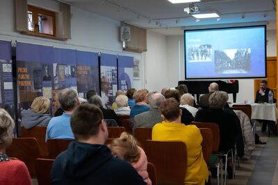 Przystanek Historia Budapeszt. Luty 2024. Fot. Agnieszka Masłowska (IPN)