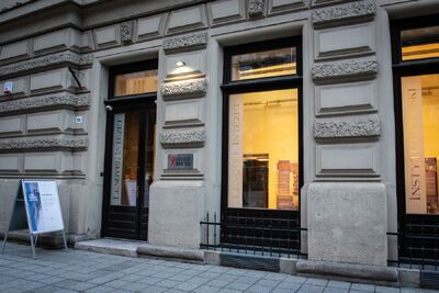 Przystanek Historia Budapeszt. Luty 2024. Fot. Agnieszka Masłowska (IPN)