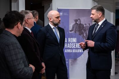 Przystanek Historia Budapeszt. Luty 2024. Fot. Agnieszka Masłowska (IPN)