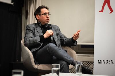 Przystanek Historia Budapeszt. Luty 2024. Fot. Agnieszka Masłowska (IPN)