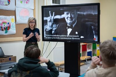 Przystanek Historia Budapeszt. Luty 2024. Fot. Agnieszka Masłowska (IPN)