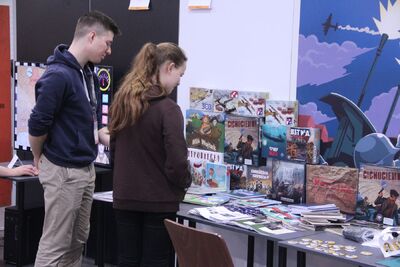IPN na festiwalu gier planszowych BookGame w Krakowie. Fot. IPN