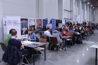 IPN na festiwalu gier planszowych BookGame w Krakowie. Fot. IPN