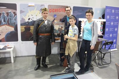IPN na festiwalu gier planszowych BookGame w Krakowie. Fot. IPN