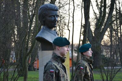 115. rocznica urodzin gen. Elżbiety Zawackiej. Fot. Janusz Ślęzak (IPN)