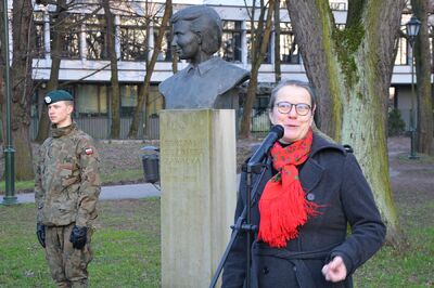 115. rocznica urodzin gen. Elżbiety Zawackiej. Fot. Janusz Ślęzak (IPN)
