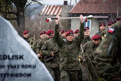 Uroczystości w Miechowie i Siedliskach. Fot. Agnieszka Masłowska (IPN)