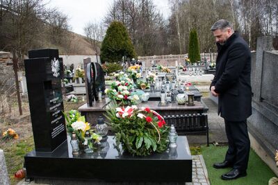 Groby Kucharskich i Książków w Kozłowie. Fot. Agnieszka Masłowska (IPN)