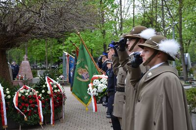 Kierownictwo IPN uczciło w Krakowie ofiary katastrofy smoleńskiej. Fot. Janusz Ślęzak (IPN)