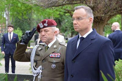 Kierownictwo IPN uczciło w Krakowie ofiary katastrofy smoleńskiej. Fot. Janusz Ślęzak (IPN)