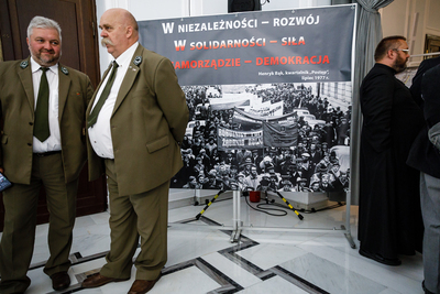 Wystawa radomskiego IPN „Chłopi ’78” w Sejmie RP – Warszawa, 11 września 2018. Fot. Sławek Kasper (IPN)