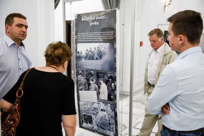 Wystawa radomskiego IPN „Chłopi ’78” w Sejmie RP – Warszawa, 11 września 2018. Fot. Sławek Kasper (IPN)