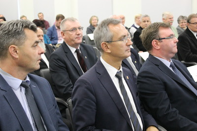 Uroczystość wręczenia Krzyży Wolności i Solidarności