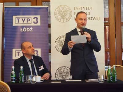 Od lewej: dr hab. Marek Sioma (UMCS), dr hab. Marek Białokur (UO)