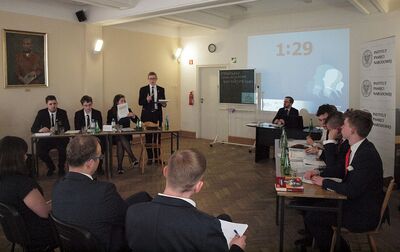 Finał Regionalnego Turnieju Debat Historycznych – Łódź, 12 kwietnia 2018