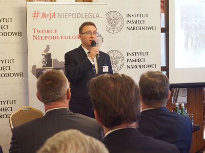 Dr Dariusz Rogut, dyrektor Oddziału IPN w Łodzi