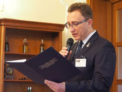 Dr Dariusz Rogut, dyrektor Oddziału IPN w Łodzi