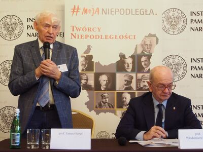 Prof. Janusz Faryś, prof. Włodzimierz Suleja