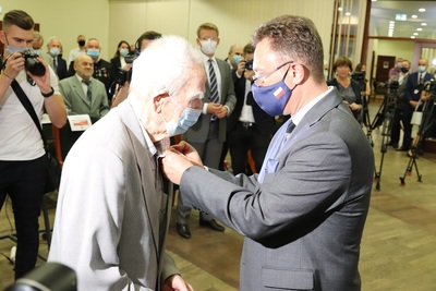 Uroczystość wręczenia Krzyży Wolności i Solidarności – Łódź, 30 czerwca 2021