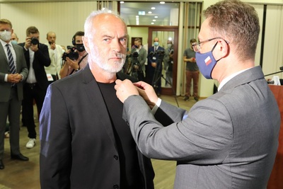 Uroczystość wręczenia Krzyży Wolności i Solidarności – Łódź, 30 czerwca 2021