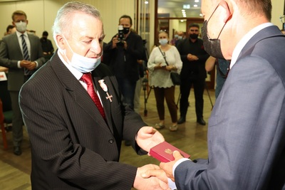 Uroczystość wręczenia Krzyży Wolności i Solidarności – Łódź, 30 czerwca 2021