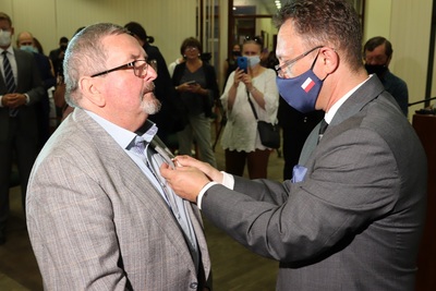 Uroczystość wręczenia Krzyży Wolności i Solidarności – Łódź, 30 czerwca 2021