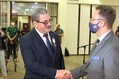 Uroczystość wręczenia Krzyży Wolności i Solidarności – Łódź, 30 czerwca 2021