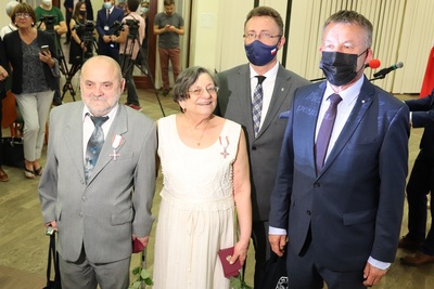 Uroczystość wręczenia Krzyży Wolności i Solidarności – Łódź, 30 czerwca 2021